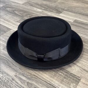 Bruno Capelo Pork Pie Collection luxury headwear wool hat men’s sz L, as is
